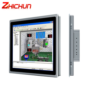 Pantalla industrial Monitor IP65 Táctil capacitivo Entrada HDMI VGA DVI IPS Pantalla LCD Serie comercial Aplicación de escritorio HDR DC