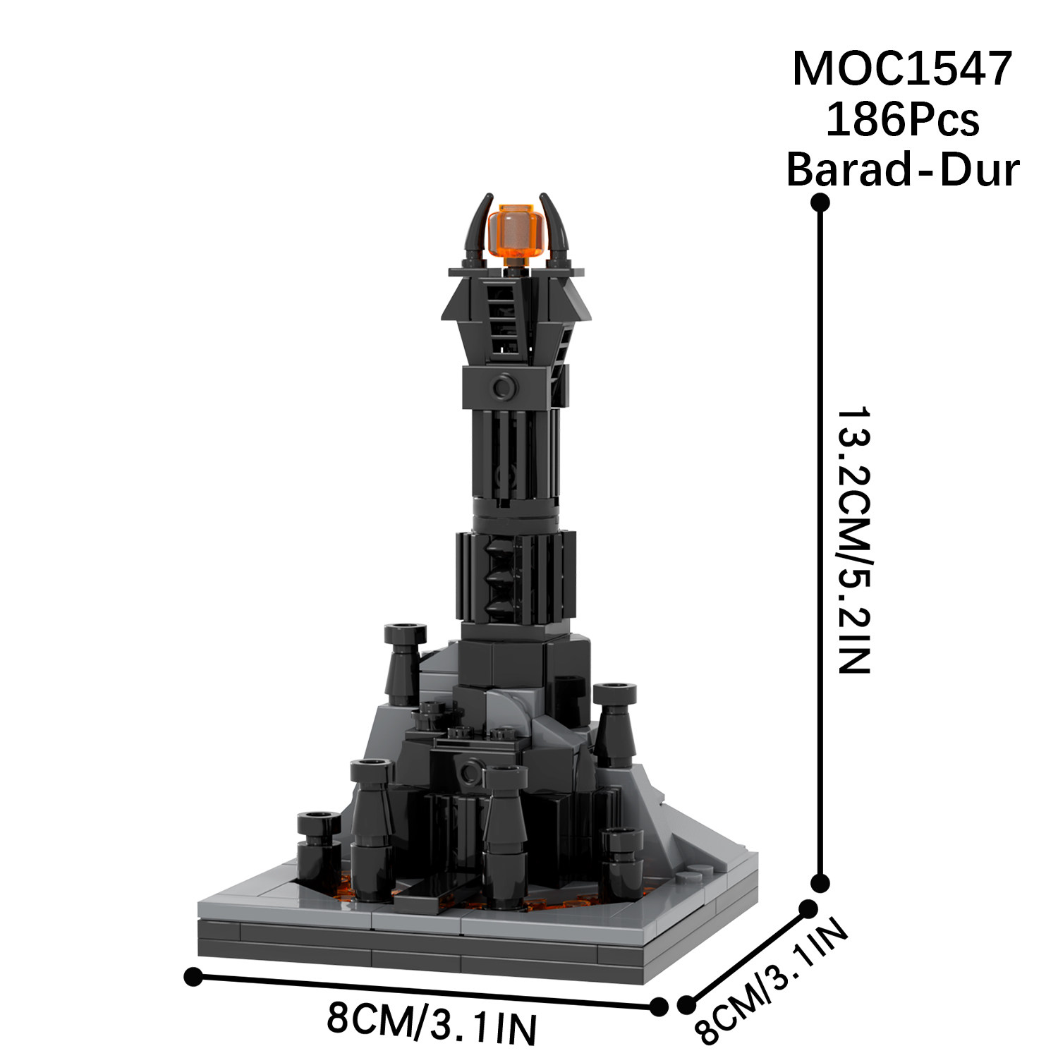 Moc1547-mini barad-dur bala