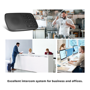 Hosmart-Sistema de intercomunicador inalámbrico bidireccional para el hogar y las oficinas, 2 vías