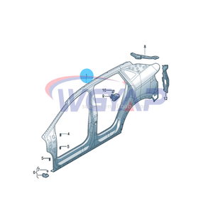 WGYAP OEM L 11A 809 606/L 11A 809 605 araba yan Panel otomobil kaporta parçaları VW için ID.4 ID.4x fabrika doğrudan satış yüksek güvenlik - Product Image 1