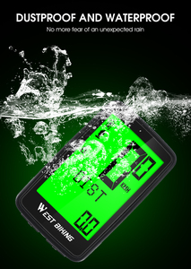 WEST BIKING New USB Recharge <strong>Computer</strong> Bike Digital IPX7 <strong>Cycle</strong> <strong>Computer</strong> Wireless Bicycle Exercise 5 Languages Bike <strong>Computer</strong> Mount