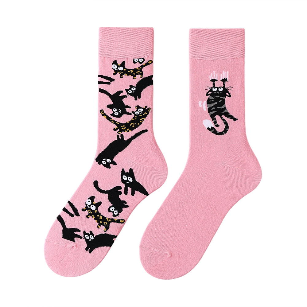 Chat noir rose Zy-1009