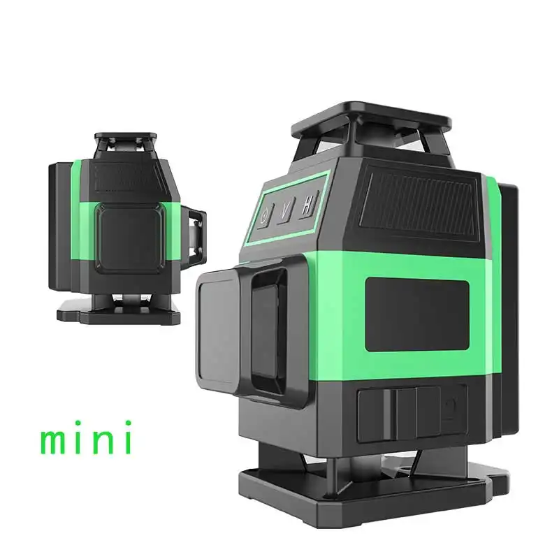 Mini strumento di misurazione livello laser per livellamento 4D cross 16 linee laser verde Fengbang