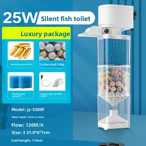 Jsd Nhà Máy Trực Tiếp Bán Buôn Thân Thiện Với Môi Hình Chữ Nhật Nhựa Hiện Đại Aquarium Bộ Lọc Nội Bộ Cho Cá Tiết Kiệm Năng Lượng - Product Image 6