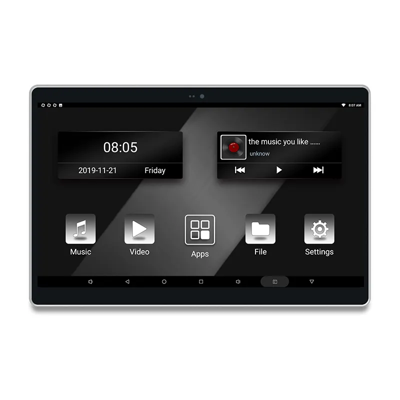 Powersun 10,1 дюймовый IPS Android подголовник Зеркало Ссылка сенсорный экран монитор для автомобиля видео