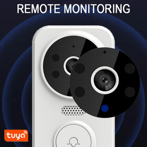 Colorido Smart Home Video timbre visión nocturna impermeable intercomunicador anillo Cámara Tuya aplicación para sistema de seguridad al aire libre - Product Image 4