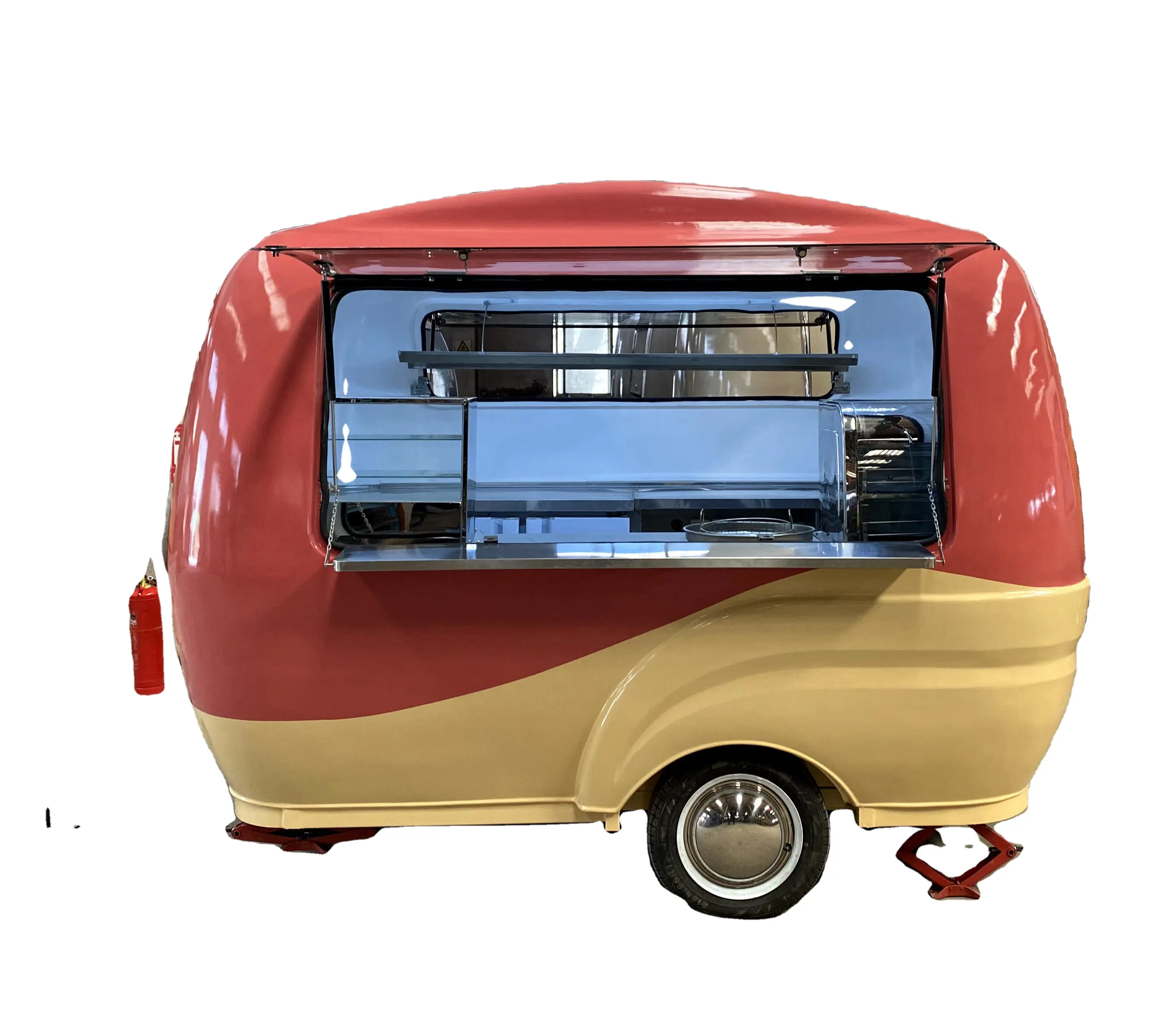 Mini sorvete/churrasco/cachorro-quente/hambúrguer trailer de comida para venda 2023 carrinho de frutas personalizado moderno e mais vendido Carro de frutas