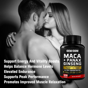 OEM High Quality Maca Root <strong>Capsules</strong> 10000 mg <strong>Panax</strong> Ginseng <strong>Capsules</strong> Black Red Yellow Maca Root Supplement - Product Image 5