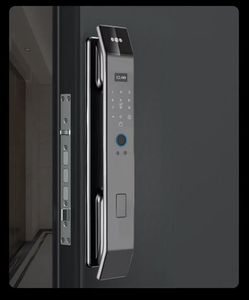 Completamente automatico 3D riconoscimento facciale serratura della porta per la casa intelligente WiFi impronta digitale elettronica in lega di alluminio - Product Image 2