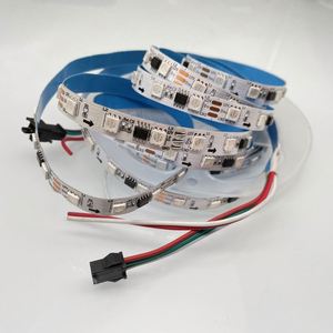 Striscia LED magica personalizzata 12V WS2811 5m 30 48 60 96 144 Led 5050RGB indirizzabile programmabile luce di striscia a LED Pixel