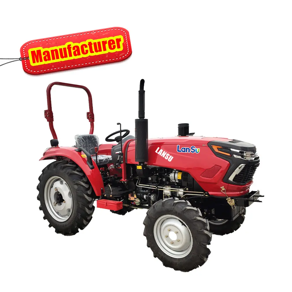 Multifunktion ale Landwirtschaft 2WD 4WD Mini-Traktor mit kleinen Rädern und Pflug Tragbarer Hand-Mini-Traktor Ackers chlepper mit Pflug