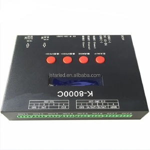 K-8000C программируемый DMX/SPI светодиодный пиксельный контроллер для ucs1903 WS2811 WS2812 LED - Product Image 4