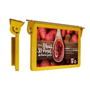 18,5 дюймов небольшой размер сети android WIFI digital signage в автобусе 4G монитор digital signage - Product Image 6