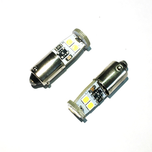 หลอดไฟ LED ขนาดเล็ก12V สำหรับ BA9S หลอดไฟ LED CANbus W5W T10ไฟภายในรถยนต์ขนาดเล็ก