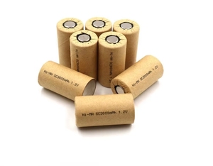 Nimh 1.2V SC 3000 MAh NiMH pil hücresi 4/5 AAA SC 1.2V 10C pil - Product Image 1