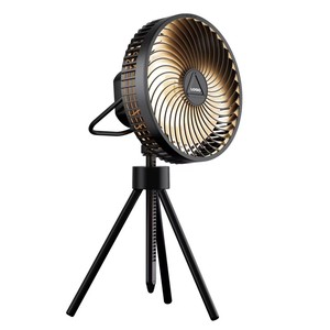 家用USB充电便携式野营风扇小型户外吊扇三风速桌面折叠盒安装 - Product Image 5