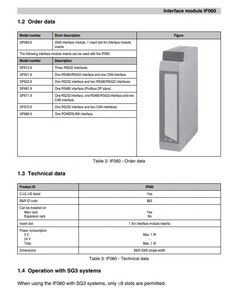B&amp;R 2005 PLC Inverter <strong>Control</strong> Module 3IF060.6 and 3BP151.41 with High <strong>Input</strong> and <strong>Output</strong> (IO) Capability