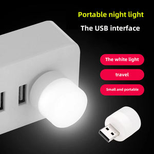 Hot Sale LED Eye Protection Reading Light USB Plug <strong>Lamp</strong> Mobile Power <strong>Charging</strong> Small Book <strong>Lamp</strong> Small Round Light Night Light - Product Image 5