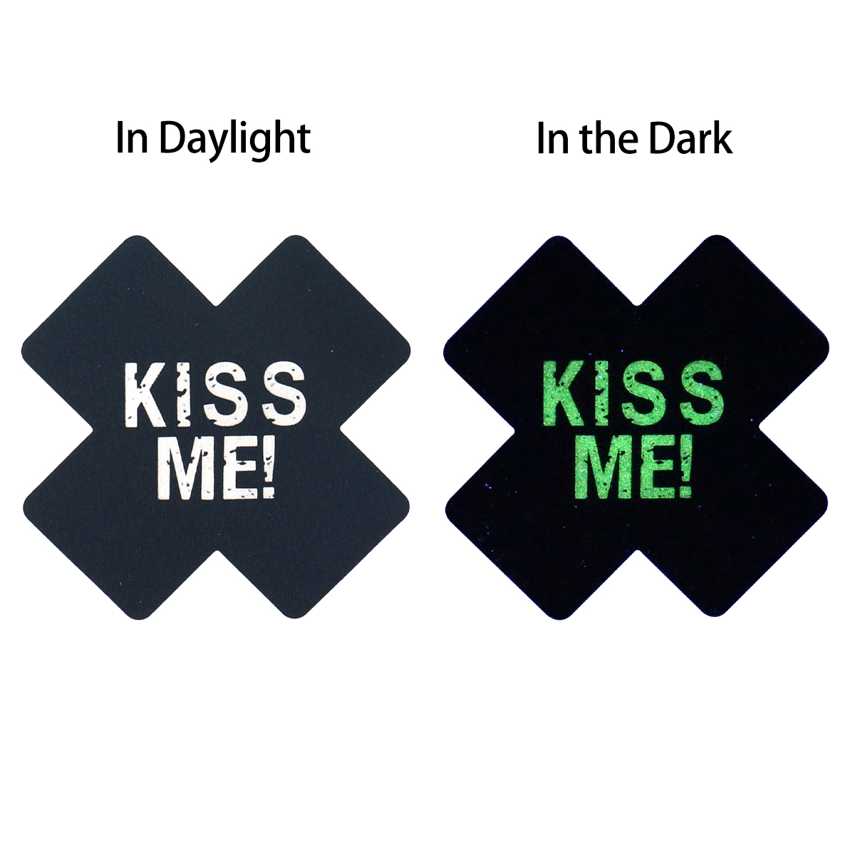 Black kiss me - Brille dans le noir