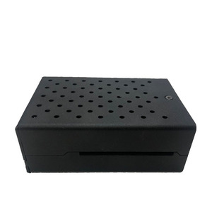 Shenzhen <strong>Custom</strong> 6063 Extruded Aluminum Box Processing Manufacturing Heat Dissipation PCB <strong>Raspberry</strong> <strong>Pi</strong> 4 4B <strong>Case</strong> Enclosures - Product Image 2