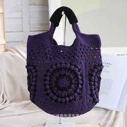 Violet-longueur 20 largeur 15 hauteur 24-doublure zippée