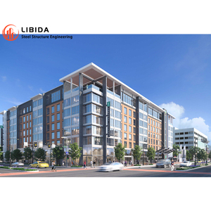 الأكثر مبيعًا هيكل فولاذية عالية الارتفاع مسبقة الصنع مشهورة ، إطار شقة ، مبنى فندقي - Product Image 3