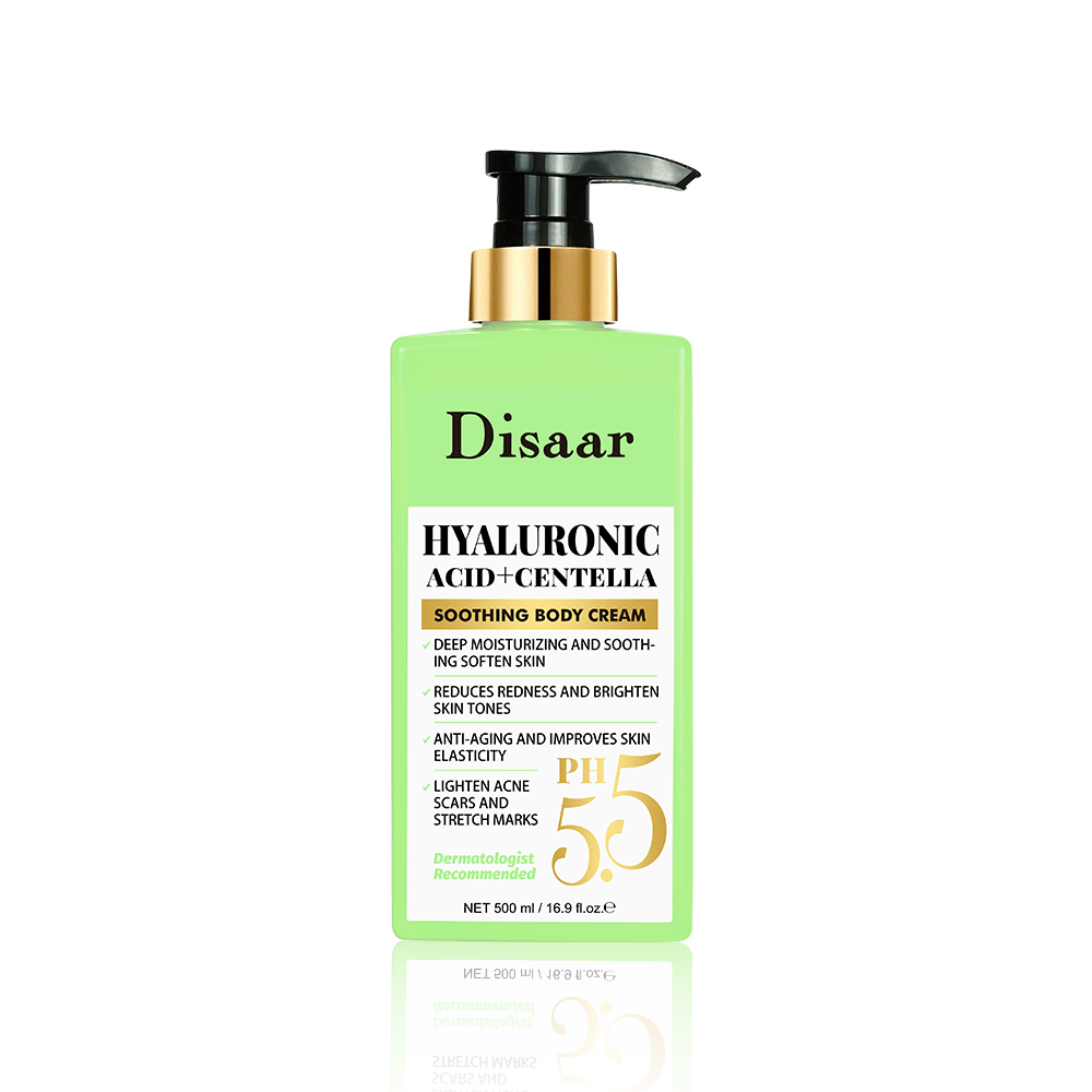 Ácido Hialurónico + Extracto de CICA Crema corporal calmante