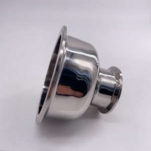三夹减速器连接器1.5 "2" 2.5 "3" 4 "SS304流量控制减速器管件偏心减速器