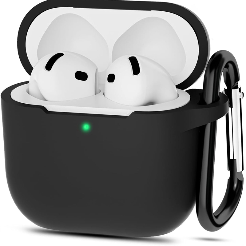 Noir pour étui de protection Airpods 4