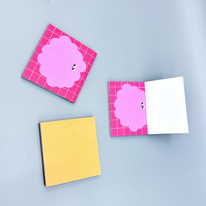 Bloc de notas autoadhesivo pequeño, juego de notas adhesivas, Mini bloque personalizado barato, diario de bolsillo, marcadores de escritura - Product Image 5