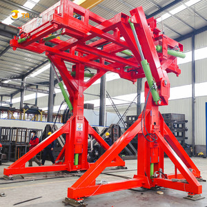 China 20Ft 40Ft Container-Kipp system 90 '/ 180 'Container Turner Machine Container Tilter/Kipper zum schnellen Entladen