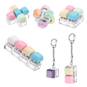 Bán Buôn Màu Sắc Khác Nhau Kim Loại Giải Nén Đồ Chơi Bàn Phím Cơ Khí Nhựa Móc Khóa Bàn Đồ Chơi Cho Gia Đình Và Văn Phòng Vui Vẻ - Product Image 6