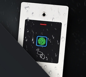 Standalone-Zugangs kontroll system für RFID-Karten türen IP66 Wasserdichter eingebetteter biometrischer Fingerabdruck-Zugangs controller für den Außenbereich - Product Image 2