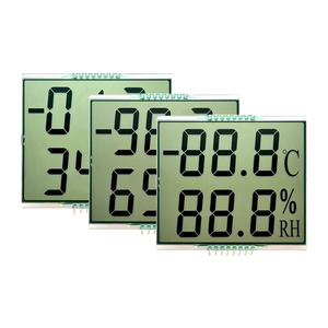 Günstiger Preis Benutzer definiertes Segment LCD-Display Segment zeigt Bildschirm TN Positiv 3,3 V kein Controller keine Hintergrund beleuchtung 7-Segment-LCD-Anzeige - Product Image 4
