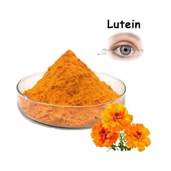 Integratore di protezione per gli occhi estratto di fiore di calendula 20% luteina zeaxantina luteina in polvere per gli occhi