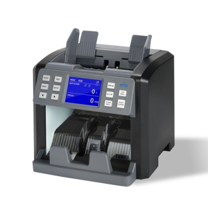Contador de billetes de carga anticipada, máquina contadora de billetes, contador de billetes de banco/conteo de dinero, mezcla de 40 monedas - Product Image 5