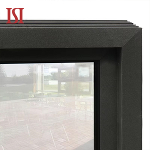 SINOALUU 2025 Neues Design Kunden spezifische ultra große Glasbild fenster Hurricane Impact Villa House Aluminium Feste Fenster