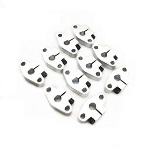 Piezas de impresora 3D para enrutador CNC, Unidad de deslizamiento, Varilla de sujeción de movimiento lineal de aluminio, soporte de guía de riel SHF8 para eje de 8mm de diámetro - Product Image 4