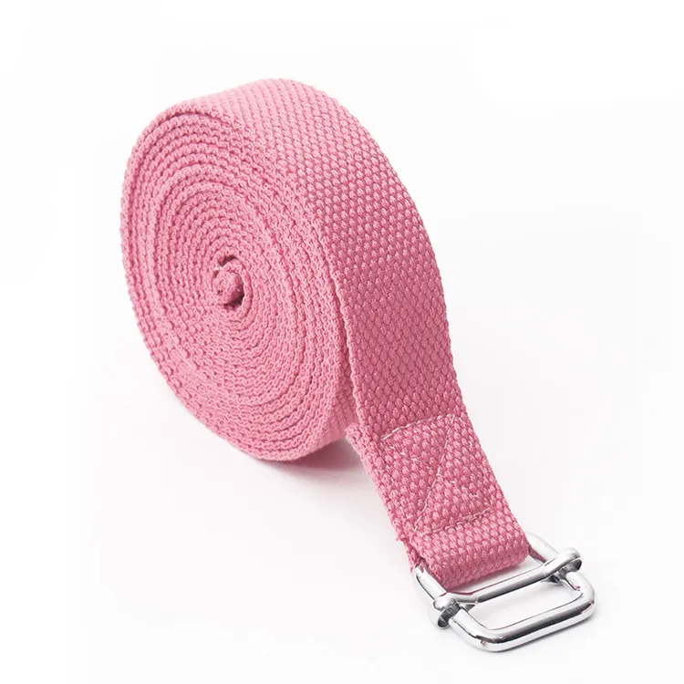 Anello a D in metallo ecologico miglior cinturino elasticizzato Yoga personalizzato per esercizi regolabili