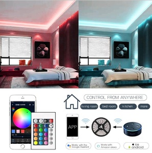 Dc5-24V intelligenter Streifen-Lichter Fernbedienung Rgb Led-Controller intelligenter Controller für Streifen-Lichtsynchronisation - Product Image 2