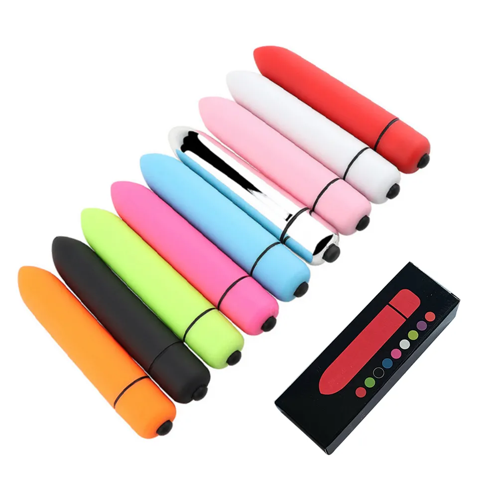 7 couleurs 10 vitesses Mini balle vibrateur pour femmes étanche Clitoris stimulateur gode vibrateur jouets sexuels pour femme produits sexuels