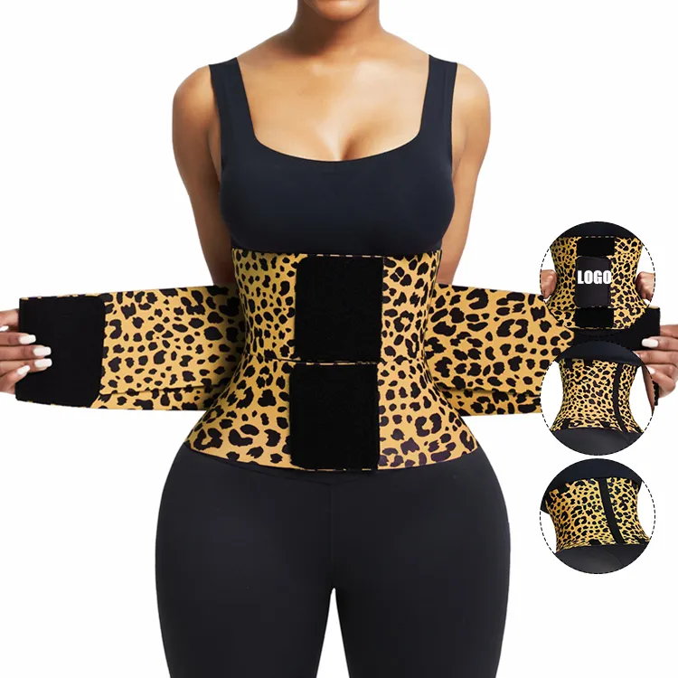 Atacado Logotipo Personalizado Neoprene fajas de mujer Alta Compressão Espartilho Tummy Trimmer Cintura Trainer Shaper Voltar Suporte Cinto mulheres