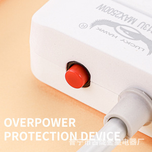 พร้อมสายเคเบิลพร้อมตัวป้องกันการโอเวอร์โหลดซ็อกเก็ตสำหรับชาร์จ USB-C พอร์ตสีพื้นผิว - Product Image 4