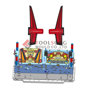 Enjeksiyon plastik LH + RH HMSL aracı özelleştirilmiş kapak Lens kalıp 2K 3K Toolsong kalıp montaj tamamen enjeksiyon takım - Product Image 1