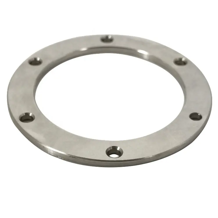 OEM Mounting Base Plate Stainless Steel Precision Casting Processing Service 6 Hole Flange