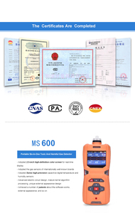 Hiyi เครื่องตรวจจับก๊าซ MS600 6 in 1, เครื่องตรวจจับก๊าซแบบพกพา - Product Image 6