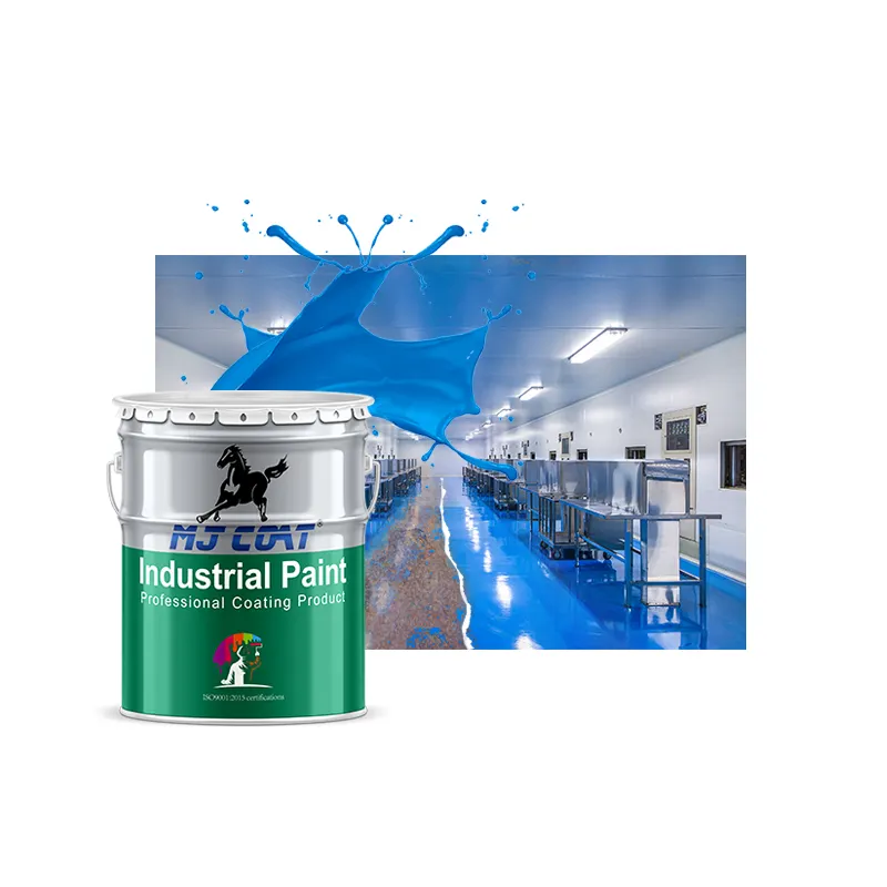 Отличная производительность износостойкость акриловая алифатическая полиуретановая отделка промышленная краска