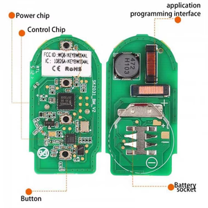 BMW için Autel IKEYBW004AL evrensel 4 düğmeler akıllı anahtar, MaxiIM KM100 anahtar programcı aracı için uzaktan - Product Image 3