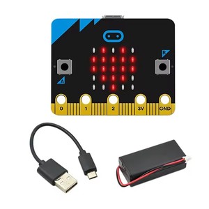 Micro:Bit V1.5 Placa DE DESARROLLO Micro:Bit Smart Car Kit/Qtruck/Python Education BBC Microbit Robot programable para bricolaje - Product Image 3