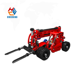 मोल्ड किंग रचनात्मक ब्लॉक मॉडल 24016 टेलीहैंडलर रोड रोलर बच्चे प्लास्टिक बिल्डिंग ब्लॉक खिलौना सेट थोक उपहार इकट्ठा करते हैं - Product Image 1